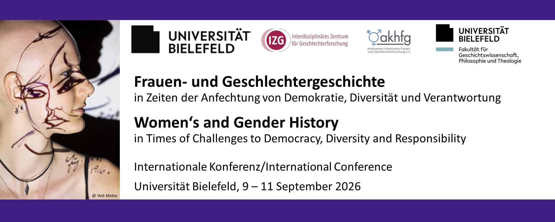 Header banner for the conference: International congress 