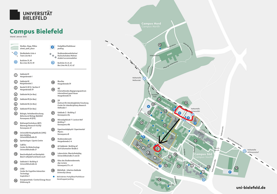 Campus Uni Bielefeld